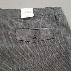 Reaction Kenneth Cole Black Combo Men's Shorts W40